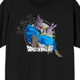 thumbnail image 2 of Dragon Ball Super Beerus Crew Neck Short Sleeve Men's Black T-shirt-5XL, 2 of 3