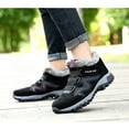 thumbnail image 4 of Women’s Winter Snow Boots Outdoor Warm Fleece-Lined Waterproof Ankle Boots, Non-Slip Thick Sole Cold Weather Hiking Boots, Lightweight Insulated Mid-Top Trekking Walking Winter Shoes for Adults, 4 of 5