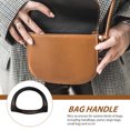 thumbnail image 6 of UPKOCH 2Pcs Purse Handbag Handles Wood Black Elegant DIY Accessory for Women, 6 of 8