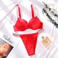 thumbnail image 3 of Conjunto de bragas y ropa interior sexys de talla grande con tirantes de diamantes de imitación de estilo europeo y americano, 3 of 6