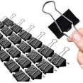 thumbnail image 1 of GHSDFBB Binder Clips, Black, 24 Count, 1 of 7