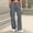 Gray, variant on GILIGEGE Women's Cargo Pants Lightweight Quick Dry Casual Travel Pant Streetwear Adjustable Drawstring Wide Leg Workout Pants Ruched Straight Leg for Travel Athletic Hiking Joggers Black