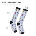 thumbnail image 2 of Lsque Sailboats And Seagulls Pattern Sport Compression Socks for Men & Women 15-20 mmHg Knee High Nurse Pregnant Running Medical and Travel Athletic, 2 of 6