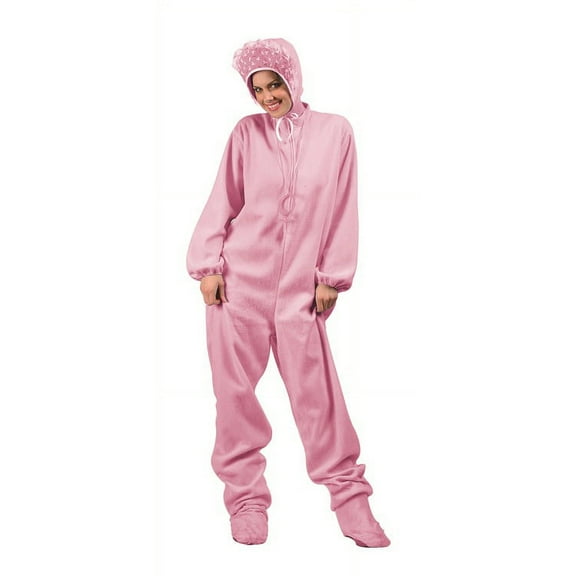 RG Costumes 81329-PK Pink Big Baby Costume - Size Adult Standard