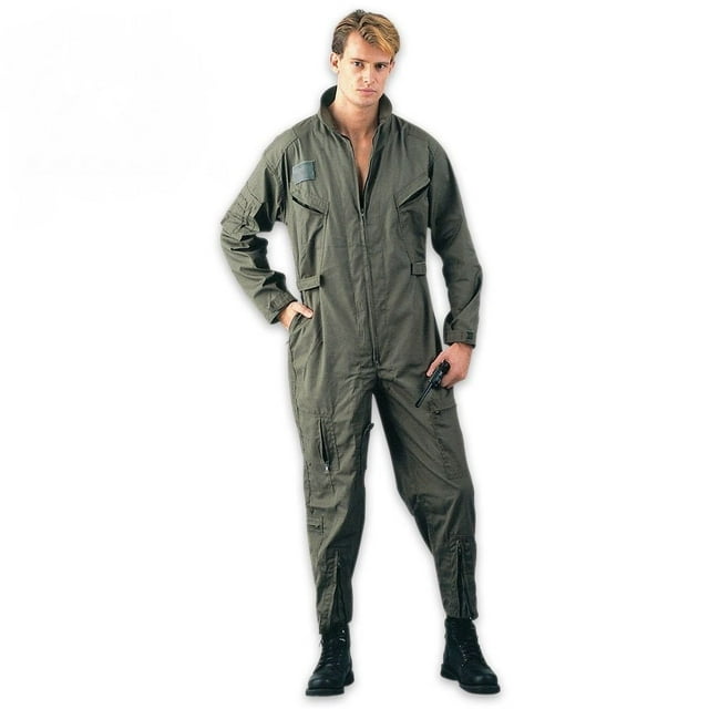 Rothco Flight Coverall - Olive Drab, X-Small