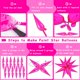 thumbnail image 3 of Globos FUNTOOB Estrella Metálicos Rosa Fucsia 50 piezas, 3 of 9
