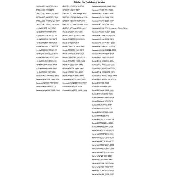 Tusk T-18-3005 Front Brake Caliper Rebuild Kit