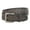 Black, variant on Snap On Soft Hand Floral Embossed Vintage Cowhide Full Grain Leather Casual Belt