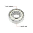 thumbnail image 2 of 6203ZZ Ball Bearing 17x40x12mm Double Shielded ABEC-3 Bearing 2pcs, 2 of 4
