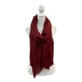 thumbnail image 3 of Plain Wool Scarf For Women 100% Wool Scarf Very Light Weight Pair It With Any Of Your Outfits For The Minimal But Elegant Look, 3 of 3
