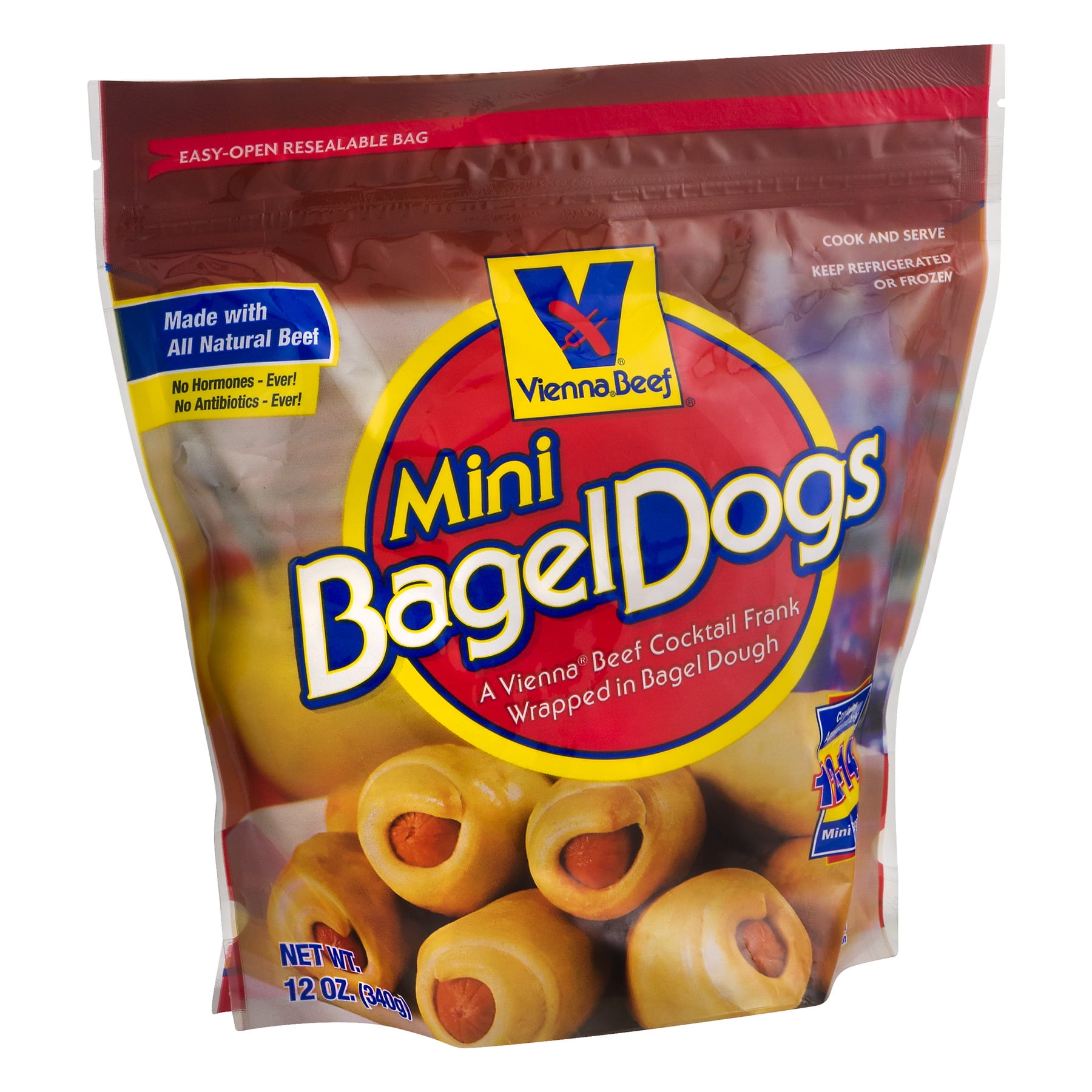 Vienna Beef Natural Mini Bagel Dogs, 12 oz.