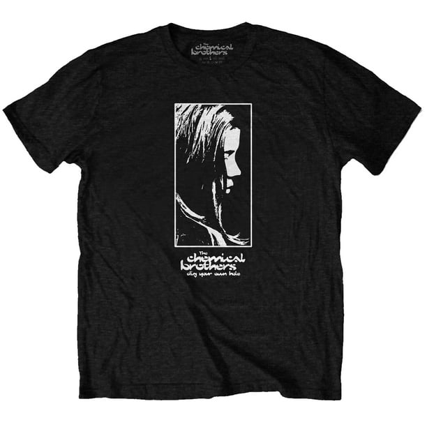 The Chemical Brothers - Camiseta Dig Your Own Hole de Algodón para Adultos Unisex (Negro)