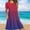 Red, variant on Crew Neck Dresses for Women Yellow Long Short Sleeve Loose Fit Tiered Gradient with Pocket Sundress