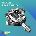 thumbnail image 4 of Carbon XT MTB Bike Pedal Self-Locking SPDING Pedal Mountain Bike Clipless Pedals With Cleats DU Bearing M8100 Bicycle Pedals, 4 of 6