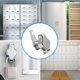 thumbnail image 2 of Nueva cerradura de leva de aleación de zinc, mecánica, sin llave, para puerta de gabinete, candado, hardware para muebles de bricolaje, candado para armario, 2 of 6