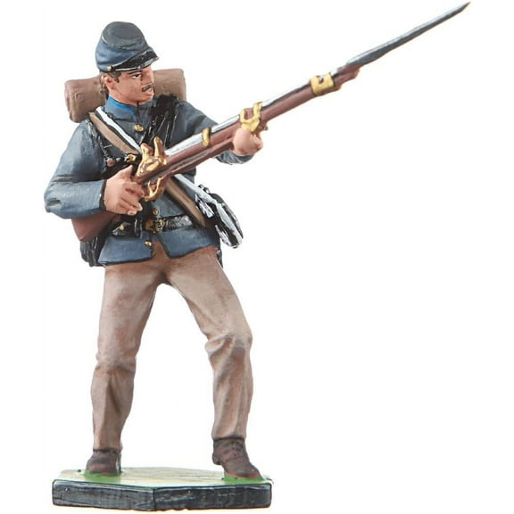 danila-souvenirs Tin Soldier USA Civil war Confederates Rifleman Hand Painted Metal Sculpture Miniature Figurine 54mm #CW16