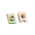 thumbnail image 5 of Copper Tone Metal Spring U-Type Plate Nut Speed Clips M6 For Car Panel Defense, 5 of 5