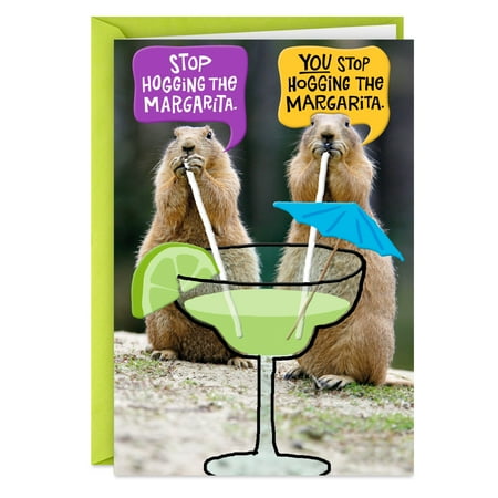 Hallmark Shoebox Funny Birthday Card (Hog the Margarita)