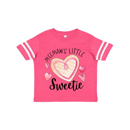 

Inktastic Meemaw s Little Sweetie with Heart Cookie Gift Toddler Boy or Toddler Girl T-Shirt