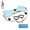 Blue, variant on Waist Twisting Machine, Twist Board for Exercise, Waist Twisting Disc with Loop Resistance Bands, Noiseless Aerobic Waist Sculptor Twist for Women Men, Balance Board for Waist Core
