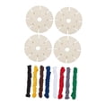 thumbnail image 4 of Kit de Placa Trenzadora de Pulsera Redonda, Disco Trenzado de Pulsera, Alambre Tejido, Disco Trenzado de Madera para Correas de Teléfono para Principi, 4 of 8