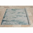 thumbnail image 2 of HR Waterproof Abstract Outdoor Rug - Stain and Fade-Resistant - Gray/Blue/Multicolor, 2 of 5