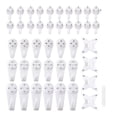 thumbnail image 1 of 105 Pack Picture Hangers For Hard Wall Concrete Wall Hanging Photo Frames Drywall Hook Art Painting, 1 of 4