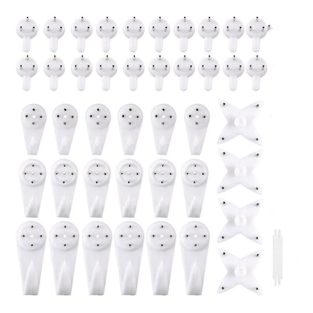 105 Pack Picture Hangers For Hard Wall Concrete Wall Hanging Photo Frames Drywall Hook Art Painting