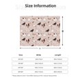 thumbnail image 5 of Zufioo Funny Chicken Print Horizontal Flannel Blanket, Anti-wrinkle, Anti-shrinkage, Anti-allergic Plush Blanket, Household Items Suitable for Bedroom-60"x50", 5 of 6