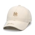 thumbnail image 1 of Gorras de béisbol bordadas con letras Unisex, sombrero deportivo antisol para viajes, gorra de camionero con punta, diseño de lujo para hombres y mujeres, verano hola suerte  unisex, 1 of 2