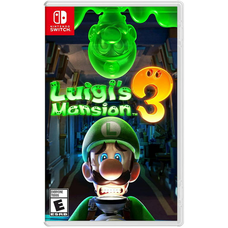 Luigi's Mansion 3 Game Skin for Nintendo Switch Console and Dock