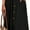 Black, variant on Women's Polka Dot Midi Skirts Casual High Elastic Waist A Line Pleated Midi Chiffon Skirts with Pockets