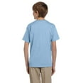 thumbnail image 2 of GILDAN G200B YOUTH ULTRA COTTON 6 OZ. T-SHIRT, Light Blue, S, 2 of 4