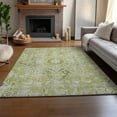 thumbnail image 6 of Addison Rugs Mayfield Washable Traditional Oriental Aloe Rectangle Rug, 9' x 12', 6 of 6