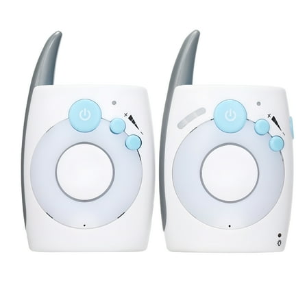 GJX Portable 2.4GHz Wireless Digital Audio Baby Monitor Two Way Talk Crystal Clear Baby Cry Detector Sensitive Transmission