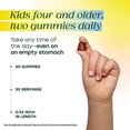 thumbnail image 6 of MegaFood Kids Multivitamin Gummies - Zinc, Choline & Vitamins C & D - Age 4+ - 30 Servings, 6 of 9