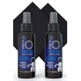 thumbnail image 2 of Kit limpiador de lentes para gafas iO CLEAN con 2 botellas (100 ml) y 2 paños, 2 of 7