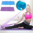thumbnail image 4 of 2Pcs Resistance Bands Elastic Exercise Bands Set for Recovery, Physical Therapy, Yoga, Pilates, Rehab,Fitness, 4 of 14
