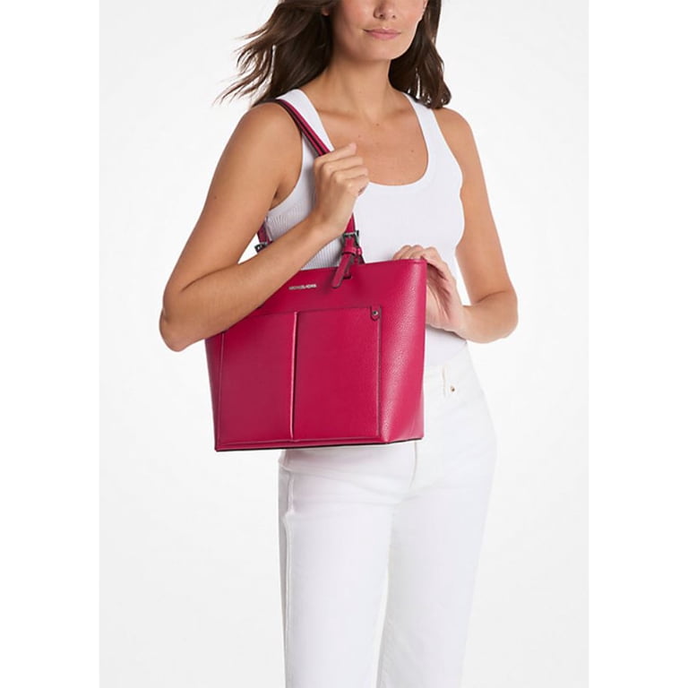 Michael Kors, Women's Jet Set Medium Pocket Tote Bag, Dark