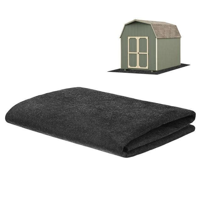 Tapis d'Abri de Rangement Extérieur, 914mmx1524mm Antidérapant Imperméable Coussinet de Protection pour Abri d'Auto