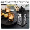 thumbnail image 3 of 1 Pc Iron Candlestick Retro Outdoor Storm Lantern Candle Holder Wedding Decor, 3 of 8