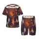 thumbnail image 1 of Balery Beautiful Dreamcatcher1 Conjunto de Pijama Infantil de Manga Corta con Estampado – Ropa de Dormir de Algodón Suave-XX-Large, 1 of 6