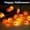 Orange, variant on putnchl Halloween Decorations Pumpkin String Lights - 10 LED 5 FT 3D Cute Waterproof Orange Jack-O-Lantern Battery Operated Lights, 2 Modes Steady/Flickering Light for Indoor Outdoor Party Decor