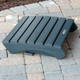 thumbnail image 6 of Highwood 2-pc King Hamilton Adirondack Set with 1 Folding Adirondack Ottoman - Folding and Reclining, Outdoor, Eco-friendly, Synthetic Wood, 6 of 7