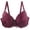Wine#lace bralettes for women, variant on nerohusy Women Lace Push Up Bra,Bra for Women Cami Lace Comfort Wireless Comfort Full Coverage Womans Breathable Sleep Bra Push up Seamless Everyday Bras Plus Size,BlackXXXL