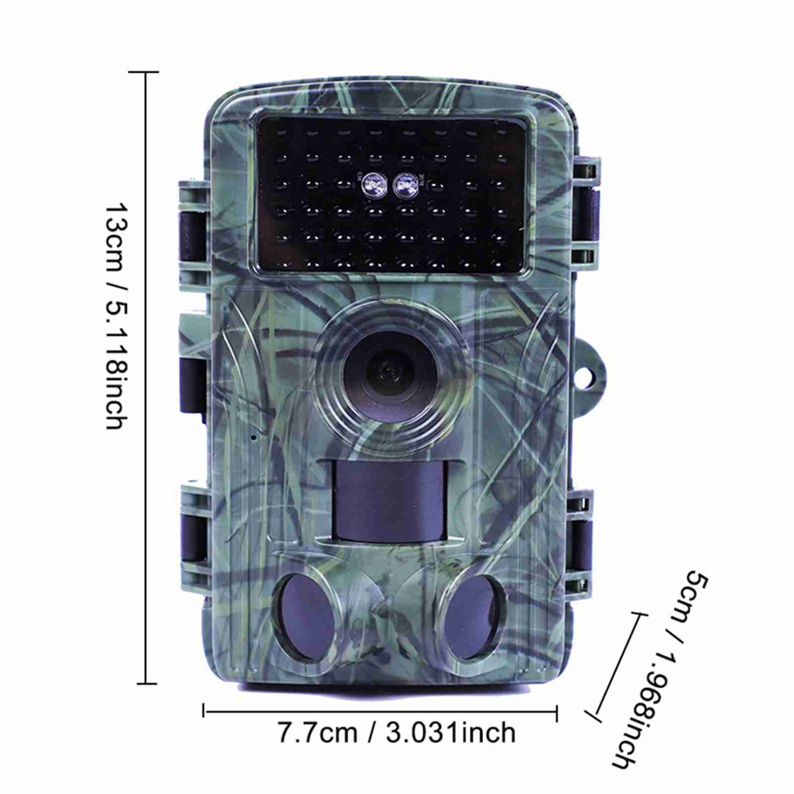 Waterproof 4K 60MP WiFi Trail Camera Night  Waterproof Hunting Camera With 2 Inch Screen For Outdoor Wildlife Monitoring