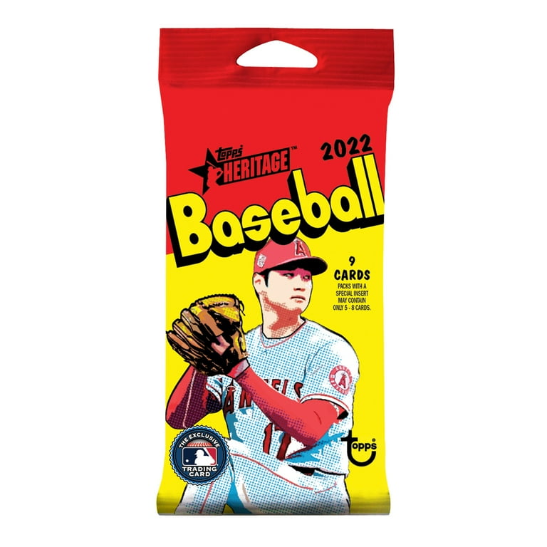 スポーツ選手 MLB 2022 TOPPS HERITAGE BASEBALL Topps 2022 Heritage Baseball 24-Pack Retail Box, Factory
