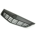 thumbnail image 5 of Kojem Front Bumper Upper Grille for 11 12 13 14  Acura TSX 3-IN-ONE Whole Grill Kit with Molding Black Painted  AC1200115, 5 of 11
