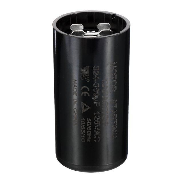 Unique Bargains 324-389uF/Mfd 125VAC 50/60Hz Motor Start Capacitor CD60 Run Capacitor