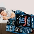thumbnail image 2 of 18 Year Old Boy Gifts Blanket 60"x50", Coolest Gifts for 18 Year Old Boy, Birthday Gift for 18 Year Old Boy, 18 Year Old Boy Gift Ideas, 18th Birthday Decorations for Boys, 18th Birthday Boy, 2 of 5